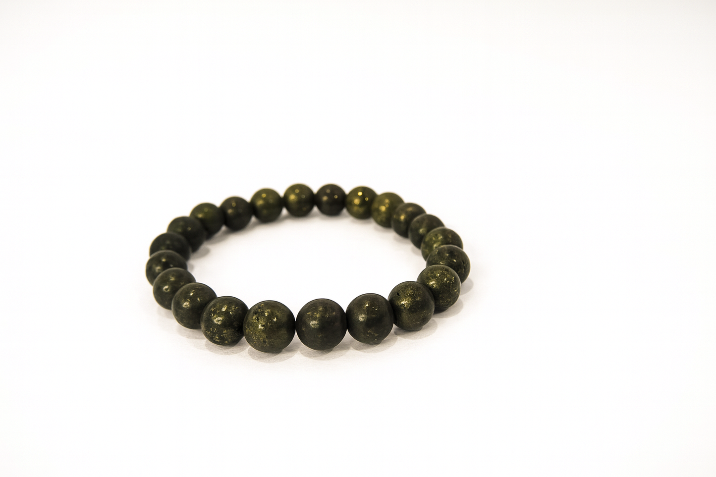 Raw Pyrite Bracelet – Natural Crystal for Wealth, Luck & Protection