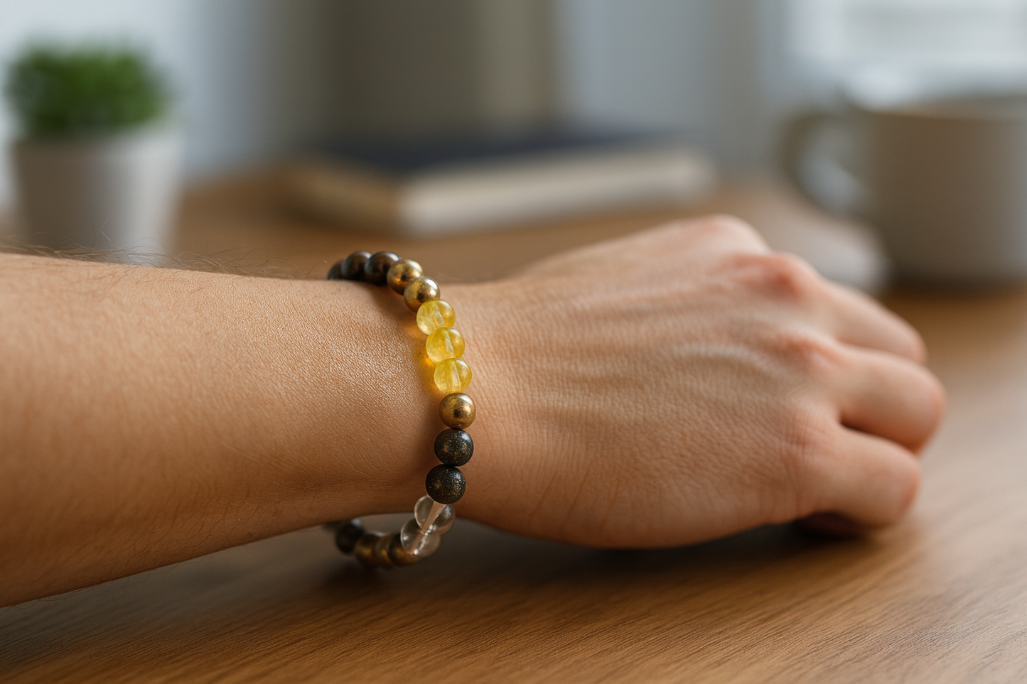 Money Attract Bracelet – Prosperity & Wealth Energy Bracelet | Natural Gemstone Bracelet for Success