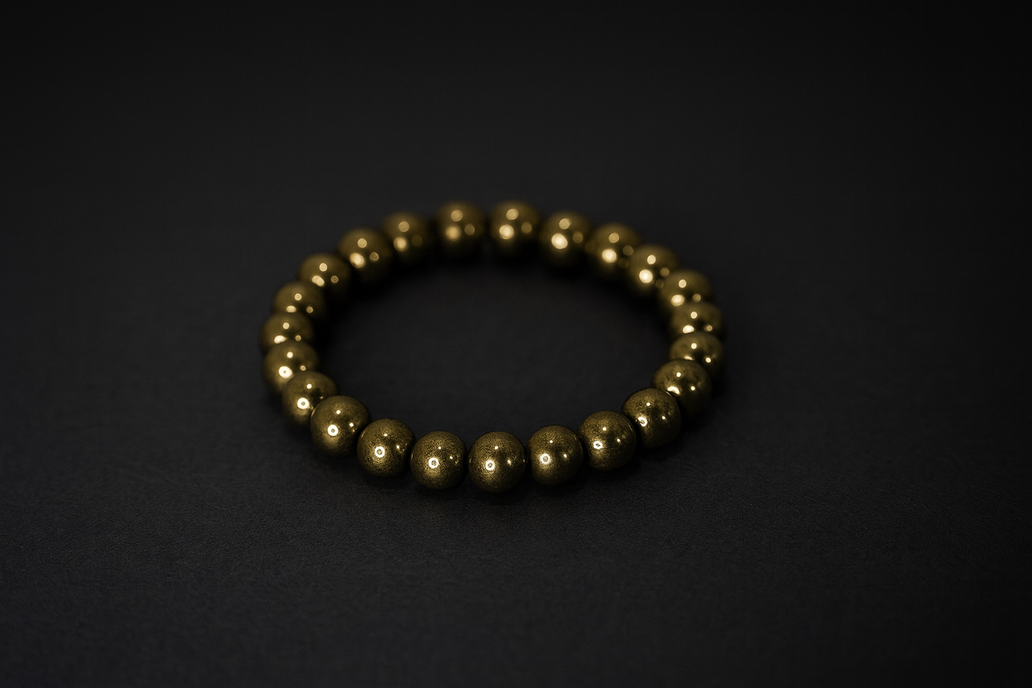 Raw Pyrite Bracelet – Natural Crystal for Wealth, Luck & Protection