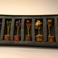 Seven Chakra Crystal Miniature Trees – Pack of 7 | Zodiac Secrets