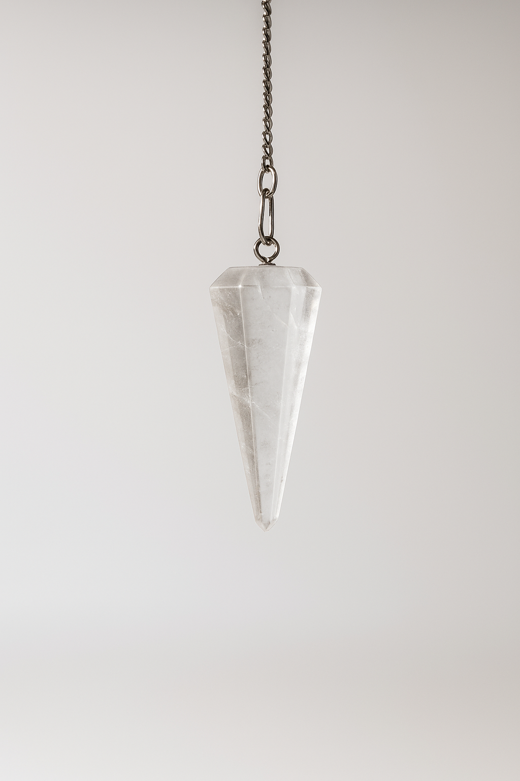 Natural Crystal Pendulum Set of 7 Stones – Healing, Meditation, Chakra Balancing, Dowsing Toolswser