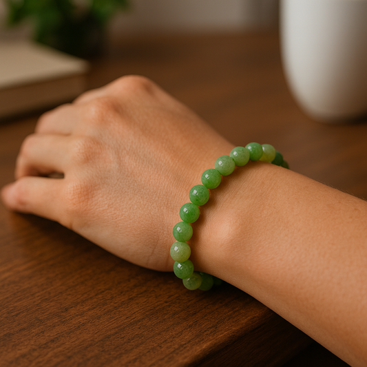 Green Jade Bracelet – Symbol of Prosperity, Balance & Good Fortune
