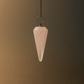 Natural Crystal Pendulum Set of 7 Stones – Healing, Meditation, Chakra Balancing, Dowsing Toolswser