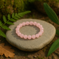 Rose Quartz Bracelet – Natural Crystal for Love, Positivity & Emotional Healing