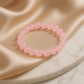 Rose Quartz Bracelet – Natural Crystal for Love, Positivity & Emotional Healing
