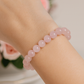 Rose Quartz Bracelet – Natural Crystal for Love, Positivity & Emotional Healing