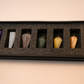 Natural Crystal Pendulum Set of 7 Stones – Healing, Meditation, Chakra Balancing, Dowsing Toolswser