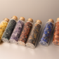 7 Chakra Crystal Bottles Set – Healing Crystals for Positive Energy & Balance