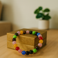 Premium Multicolor Crystal Healing Bead Bracelet – 7 Chakra Energy Balancing Fashion Accessory