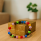 Premium Multicolor Crystal Healing Bead Bracelet – 7 Chakra Energy Balancing Fashion Accessory