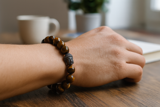 Tiger Eye Stone Bracelet for Protection and Confidence