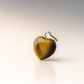 Tiger Eye Heart Locket – Natural Stone Pendant for Protection, Strength & Confidence