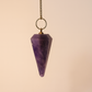 Natural Crystal Pendulum Set of 7 Stones – Healing, Meditation, Chakra Balancing, Dowsing Toolswser