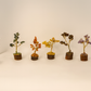 Seven Chakra Crystal Miniature Trees – Pack of 7 | Zodiac Secrets