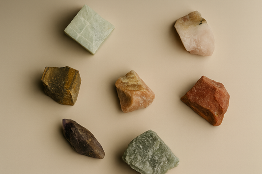 Premium Natural Mineral Stone Collection – 7 chakra Healing Raw Crystals for Energy, Meditation & Home Décor